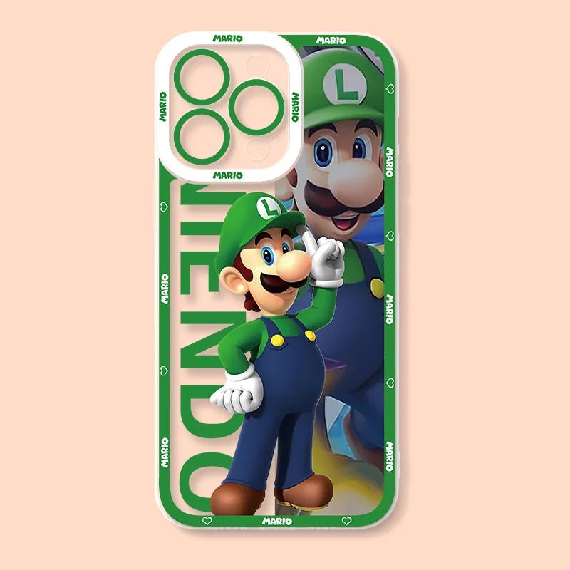 Supper Mario Bros Game iPhone Case