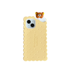 Sandwich Biscuit Tide Bear Soft Silicone iPhone Case