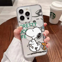 Snoopy Dog Cute Cartoon iPhone Case