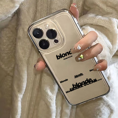 Singer Frank Blonde Oceans Hot iPhone Case
